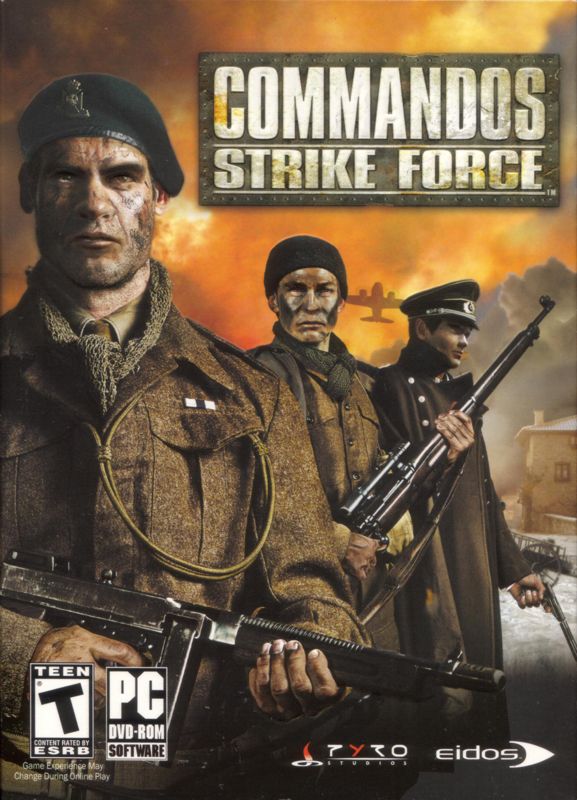 Commandos: Strike Force box art for Xbox